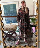 Black Kaani Shawl Print (Unstitched)