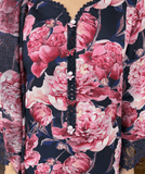 Dusky Night with Pink Blooms