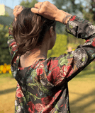 Midnight Rose Short (Unstitched)